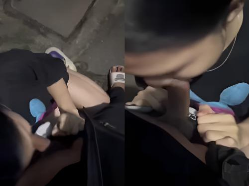 Ona sik emmek için ara sokağa gitmesini söyledim.